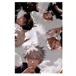 پوستر مدل گوجو ساتورو طرح انیمه جوجوتسو کایسن Jujutsu Kaisen کد 283