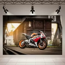 پوستر طرح موتور هوندا مدل Honda CBR کد AR17920