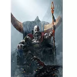 پوستر مدل خدای جنگ God of war طرح کریتوس کد 656