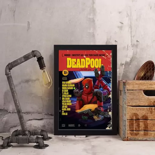 تابلو مدل Deadpool کد MJ131321