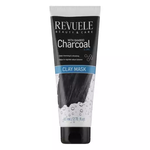 ماسک صورت رووئله مدل Bamboo Charcoal  حجم 80 میلی لیتر