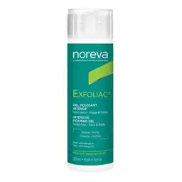 ژل شستشو صورت نوروا سری EXFOLIAC مدل INTENSIVE حجم 200 میلی لیتر