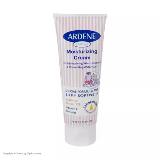 کرم مرطوب کننده کودک آردن مدل Moisturising حجم 75 میلی لیتر