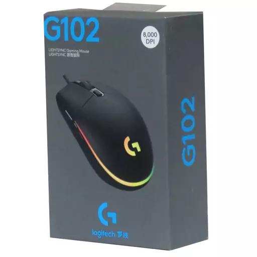 موس گیمینگ لاجیتک مدل G102 (اصل)