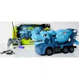 اسباب بازی کامیون میکسر کنترلی مدل دایناسور Monster Truck Dinosaur Remote Control