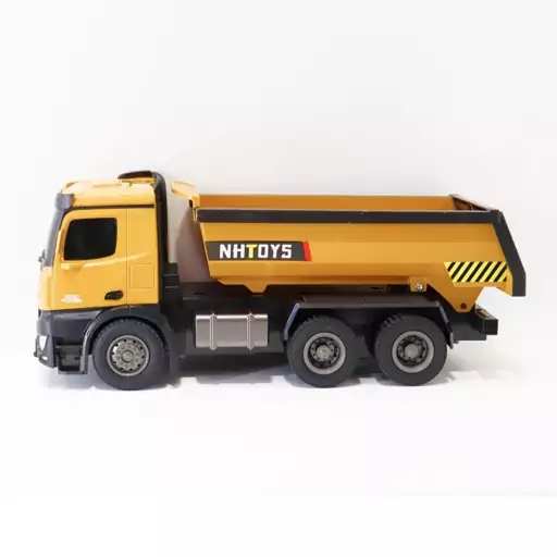 اسباب بازی کامیون کمپرسی کنترلی بزرگ مقیاس 14-1 مدل REMOTE CONTROL DUMPING TRUCK NAN HONG 9912