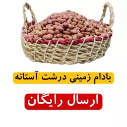 بادام زمینی آستانه درشت با ارسال رایگان