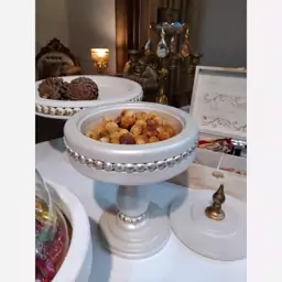  ظرف چوبی پذیرایی (شیرینی خوری و شکلات خوری چوبی) 