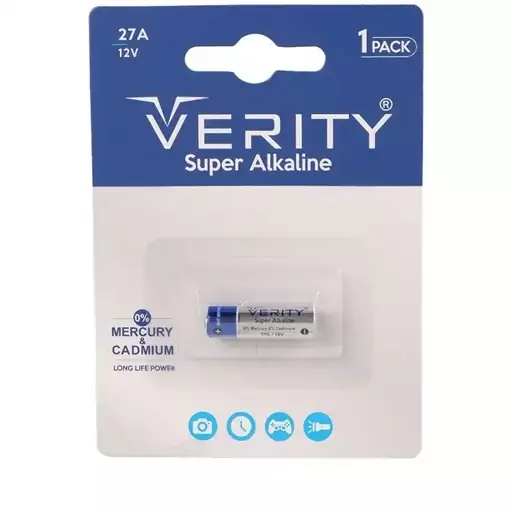 باتری ریموت کنترل 27A وریتی Super Alkaline 12V