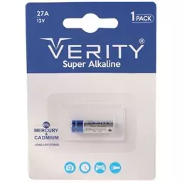 باتری ریموت کنترل Verity Super Alkaline 12V 27A