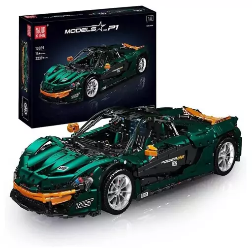 لگو تکنیک ماشین مسابقه ای 3268 قطعه با مقیاس 8-1مدل Mould King 13091 Technik Sports Car Model