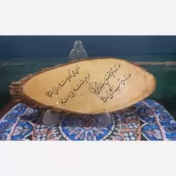 خطاطی روی چوب بزرگ با ارسال رایگان 