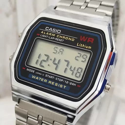 ساعت مچی مردانه نوستالژی بند استیل کاسیو Casio