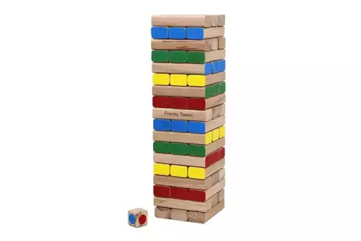 بازی فکری جنگا رنگی فرنزی (Jenga) (برج هیجان)