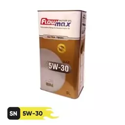 روغن موتور پارس فلومکس مدل Ultratech 5W30 SN حجم 5 لیتر