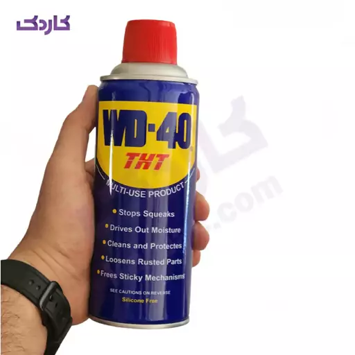 اسپری روان کننده THT مدل wd-40