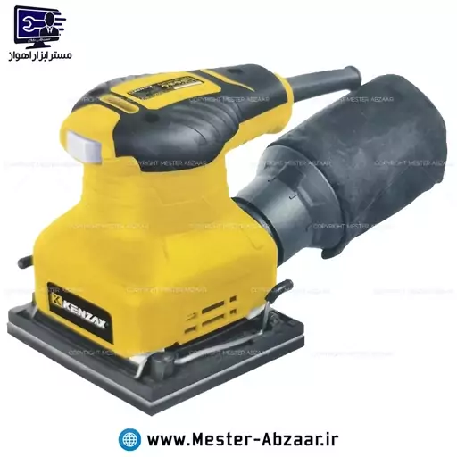 سنباده لرزان مشتی 230 وات سمباده لرزان مربع کنزاکس با گارانتی KENZAX 4600