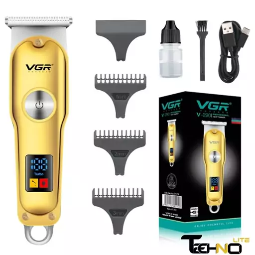 ماشین اصلاح وی جی ار مدل V-290 ا VGR V-290 Hair Trimmer