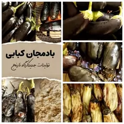 بادمجان کبابی خانگی ساطوری ،500 گرم