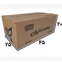 کارتن پستی سایز 6 سه لایه درجه 1 