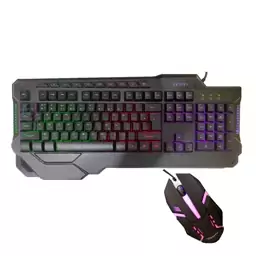 کیبورد و ماوس مخصوص بازی وریتی مدل V-KB6121GCW ا Verity V-KB6121GCW Wired Gaming Keyboard با کیفیت مناسب