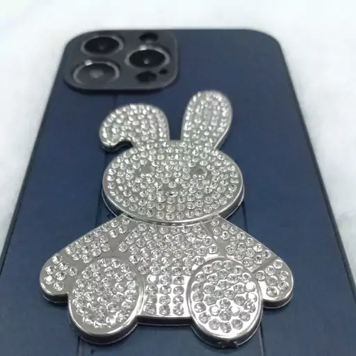 پاپ سوکت ( هولدر) مدل خرگوش نگین دار popsocket