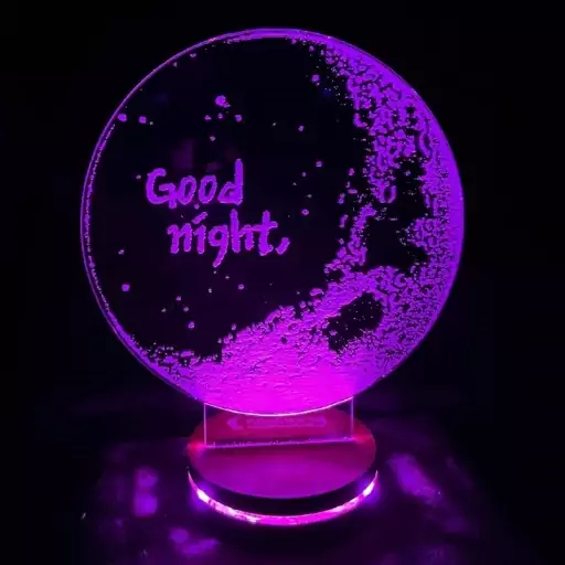 بالبینگ چراغ خواب سه بعدی طرح ماه good night