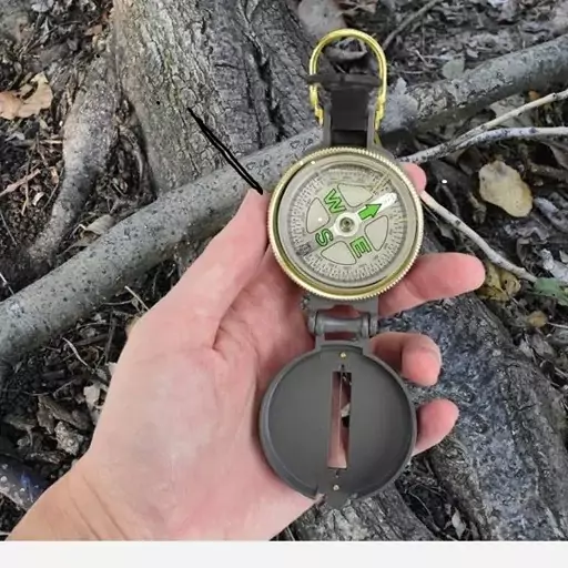 قطب نما ساده(لنزاتیک) LENSATIC COMPASS مخصوص کوهنوردی