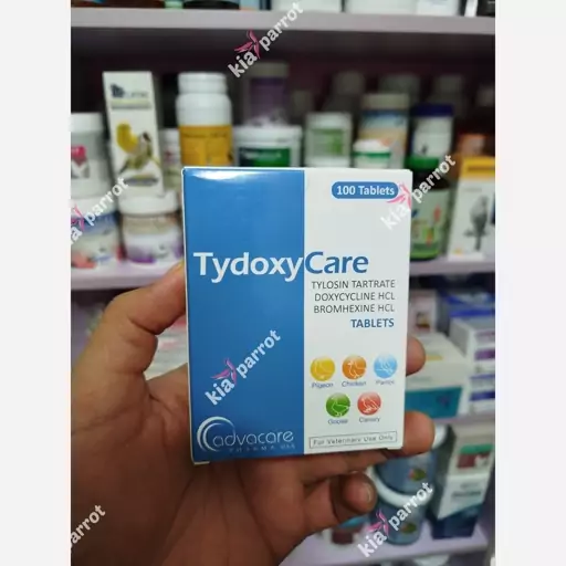 قرص تایدوکسی کر پرندگان Tydoxy Care ادواکر