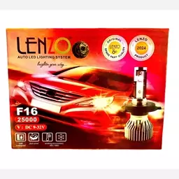 لامپ هدلایت خودرو لنزو F16 پایه 9005