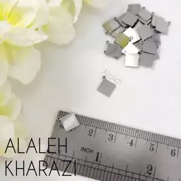 پلاک استیل کوچک آویز ساعت طرح 31 (فروش به صورت دونه ای)