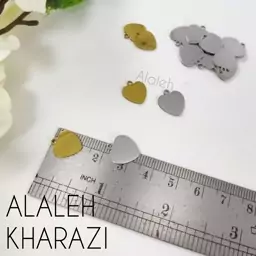 پلاک استیل کوچک آویز ساعت طرح 42 (فروش به صورت دونه ای)