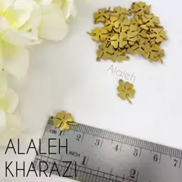 پلاک استیل کوچک آویز ساعت طرح 23 (فروش به صورت دونه ای)