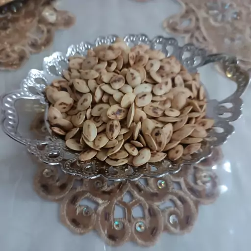 تخمه کدو خارجی دو آتیشه پر مغز500گرمی