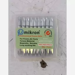 سری پیچ گوشتی دو سر چهارسو مارک mikron