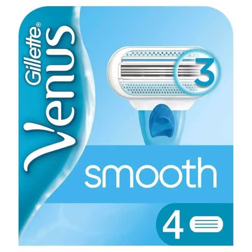 تیغ اصلاح ژیلت ونوس زنانه مدل اسموس ساخت لهستان Gillette Venus Smooth  