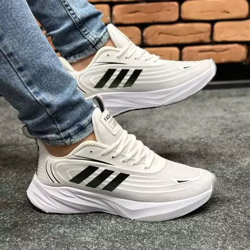 کتونی مردانه اسپرت مدل آدیداس adidas رنگ سفید کد 6413