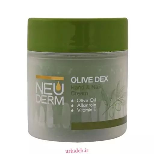 کرم کاسه ای دست و ناخن زیتون نئودرم Olive Dex حجم 150 میل