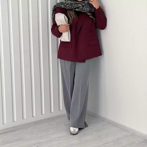 کت زنانه دخترانه کت مخمل موهر دارکت پاییزه ترمه