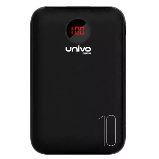 پاوربانک یونیوو Univo UN 10 Pro با ظرفیت 10000 میلی آمپر ساعت