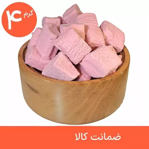 بستنی خشک توت فرنگی 4 گرمی (پک خودتو بساز)