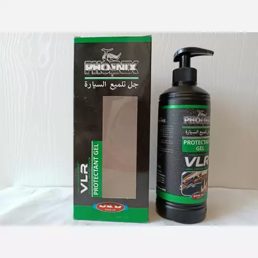 ژل براق کننده و محافظ سطوح لاستیکی و پلاستیکی و چرم 500 میل VLR