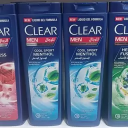 شامپو کلیر اصل امارات clear رایحه نعنا خنک 400 میل 