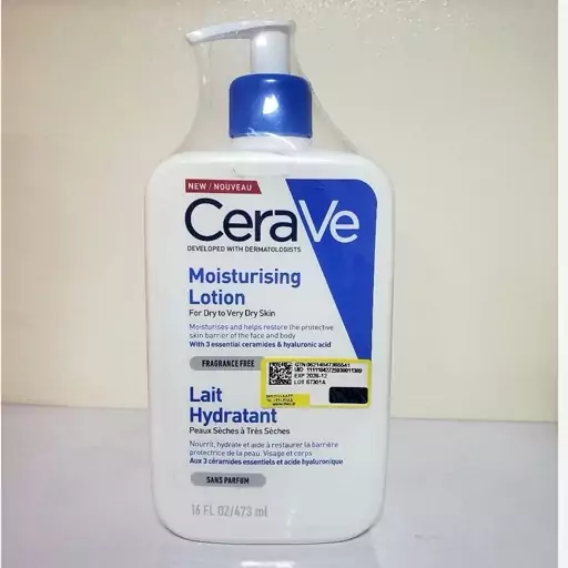 لوسیون کرم مرطوب کننده صورت و بدن سراوی Cerave حجم473