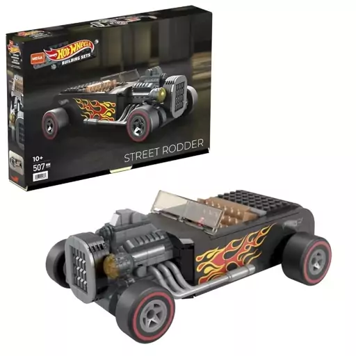 لگو تکنیک ماشین مسابقه ای هات ویلز 507 قطعه مدل Hot Wheels Mega Street Rodder