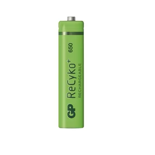 باتری نیم قلمی شارژ ی 650mAh جی پی ReCyko