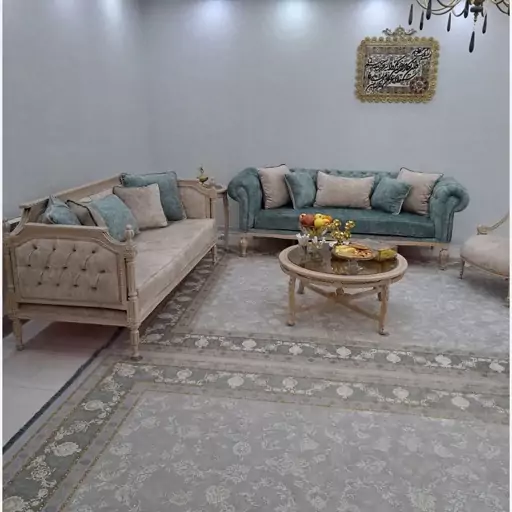 مبل 8 نفره کلاسیک فرانسوی مدل کاجی چستر کد 264