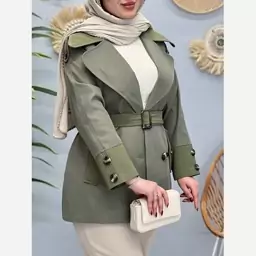 بارانی زنانه کوتاه 