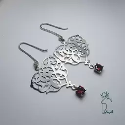 گوشواره نقره طرح پروانه کد A0011