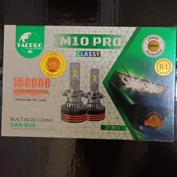 هدلایت لنزو مدل m 10pro دو کنتاکت پایه H4